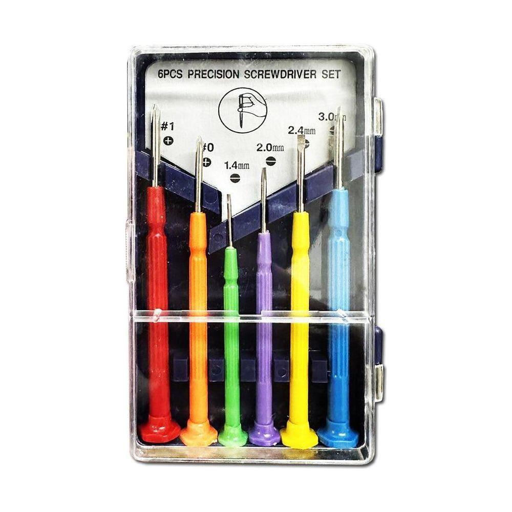 Topmax TPD-30008 6pcs Precision Screwdriver Set (Colored) - KHM Megatools Corp. Topmax TPD-30008 6pcs Precision Screwdriver Set (Colored) - KHM Megatools Corp.